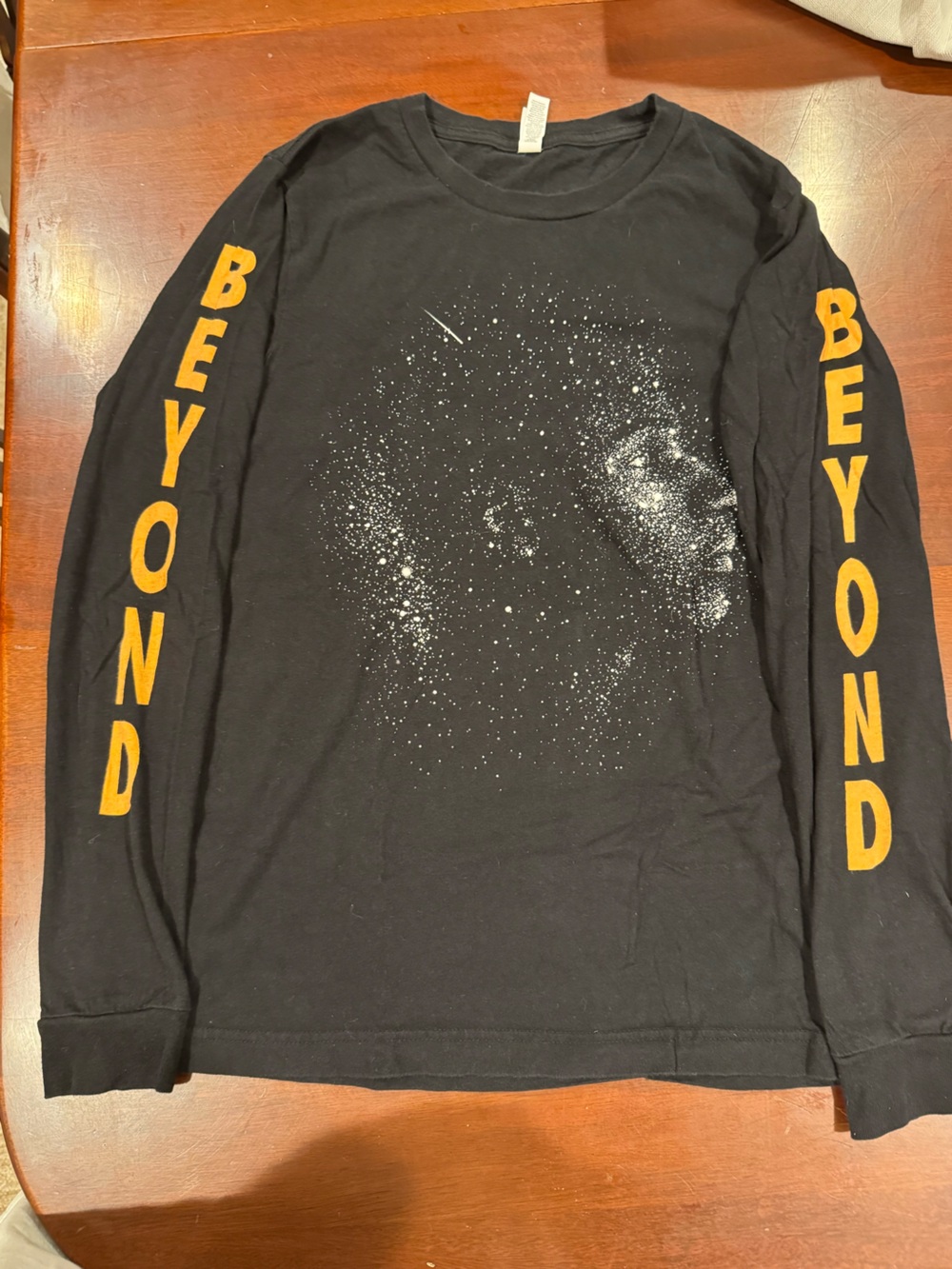 Leon Bridges Beyond Tour long sleeve black t shirt